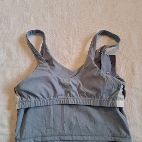 Dragon Fit women's size Small gray sports style bra, NWT - Picture 7 of 13